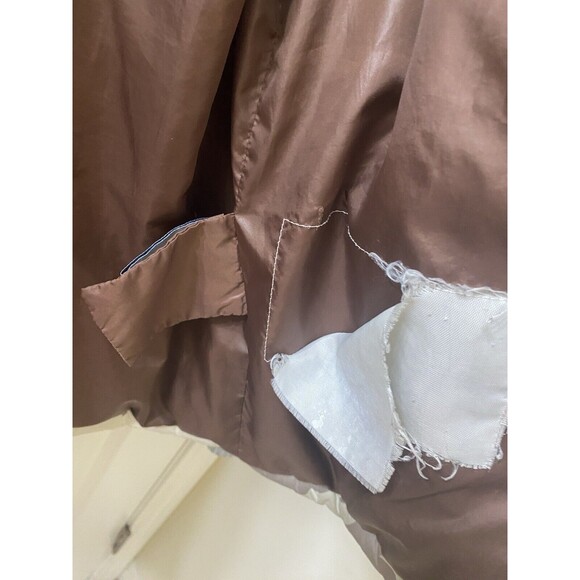 MONCLER BEAUMONT VERMONT WOOL CAMOUFLAGE DOWN JACKET OFF WHITE GREY Used - Picture 14 of 16